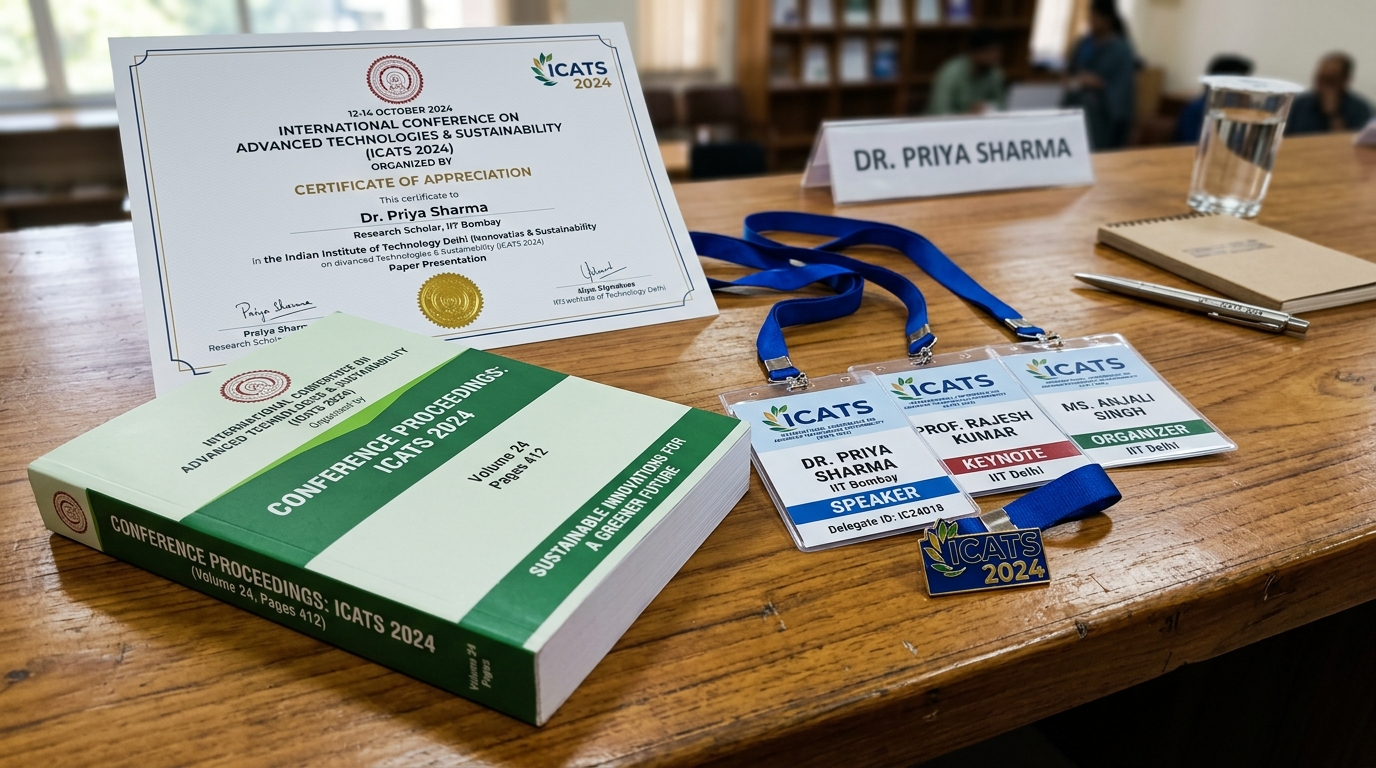 Indian researchers at legitimate national conference